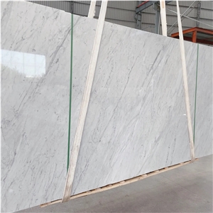 Bianco Carrara White Marble Slabs & Tiles New Polished 