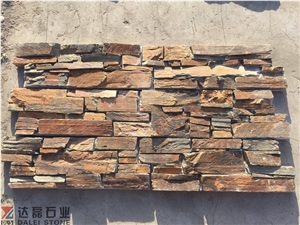 Rusty Quartzite Cement Back Wall Cladding Panels