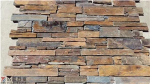 Rusty Quartzite Cement Back Wall Cladding Panels