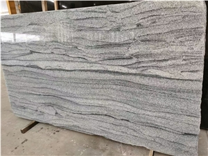 Chinese New Nero Santiago Grey Granite Slabs, Floor Tiles
