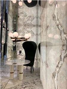New Arrival Picasso White Marble Walling And Flooring Tiles 