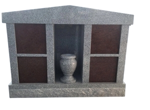 4 Niche Burial Monuments Cemetery Stones Grave Memorials