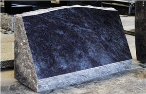 America Bahama Blue Granite Headstone From China