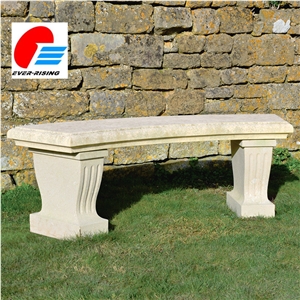 China Cheap Price Granite Bench With Grey Color
