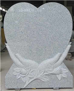 Heart Shaped Tombstone Granite