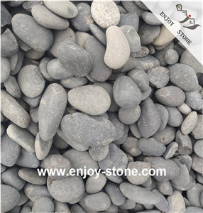 Gray/Greypebble/River Stone, Landscapign Stone,Honed/Washed