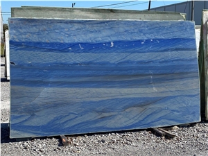 Azul Macaubas High Quality Polished Quartzite Slab