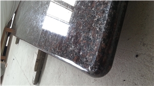 Tan Brown Countertop Granite Polished Vanity Top