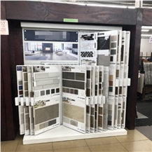 Wing Porcelain Ceramic Tile Sample Display Rack