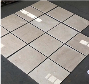 Crema Marfil Marble 12"X12" Flooring Tiles