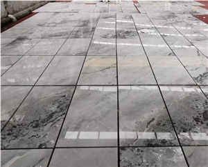 Ink Painting Marble Slab/Tile For Flooring