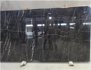 Nero Port Laurent Natural  Marble Slab Wall/Floor Covering