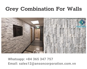 Big Sale Big Promotion Grey Marble Combination Wall Panel 