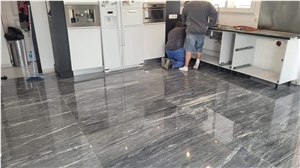 High Quality Polished Tiger Veins Marrble Flooring Tile
