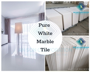 Hot Deal Hot Discount For Vietnam White Marble Tiles