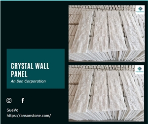 Hot Product - Vietnam Crystal Wall Panel For Cladding 