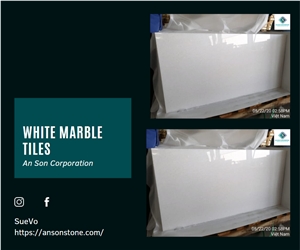 Hot Product - Vietnam White Marble Tiles 
