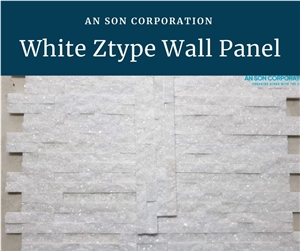 Hot Product - White Ztype Wall Panel 