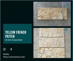 Hot Product - Yellow French Patten Wall Panel 