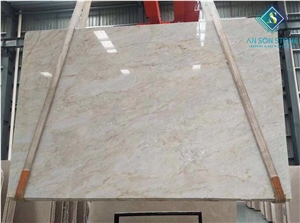 Luxury Vietnam Gold Wooden  Marble Slabs And Tiles 120X180x2