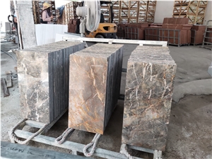Manufacturer Factory New Tile Marble Vietnam Golden Coffee