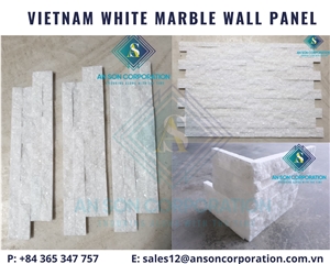 Special Offer Z Type White Marble Wall Panel