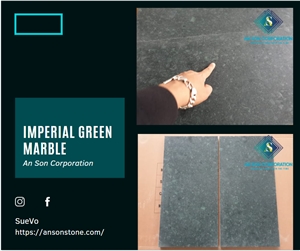 Vietnam Imperial Green Marble Tiles 