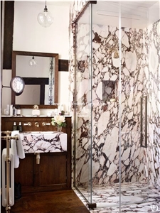 Calacatta Viola Marble Tiles Flooring And Walll Decoration 