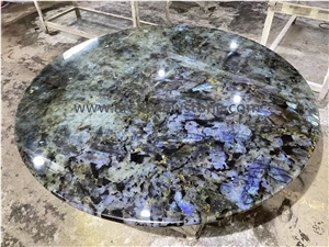 Labradorite Blue Granite Table Top Lemurian Blue Table Top