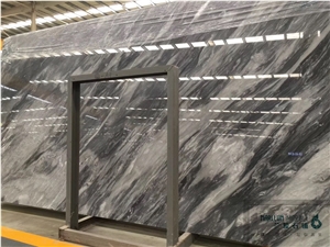 Italy Florence Grey Marble Slab Tile Flooring Wall Pavings
