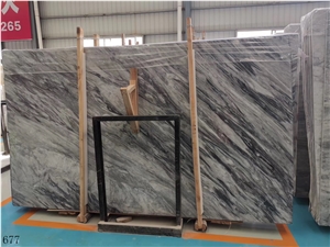 Bardiglio Bluette Azzuro Tuscany Grey Marble Slab Wall Tile