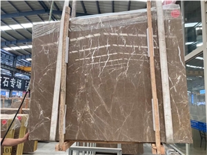 Brown Coffee Marble Polished Slabs Wall Flooing Tiles
