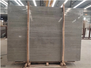 China Cartier Grey Marble Slab Wall Tile For Countertop Use