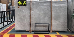 Grey Emperador Marble Peirce Ash Slab In China Stone Market