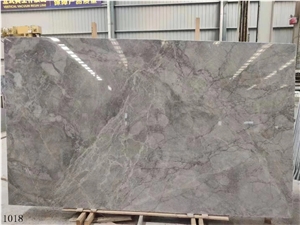 Polished Grey Marble Slabs 2Cm Bathroom Flooring Tiles 