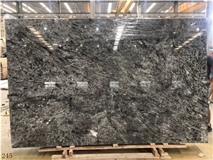 Snowflake Black Marble Slab Wall Tile In China Stone Market