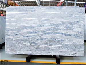 Victoria Crystal Blue Marble Slab Tile In China Stone Market