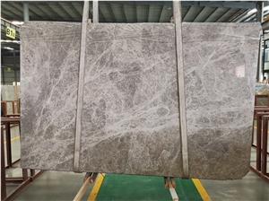 Natural Grey Marble Slabs And Marble Floor Tiles