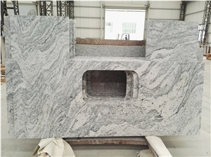 Polished Surface Viscount White Granite Small Slab Tiles