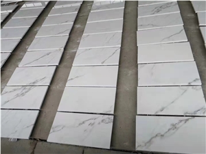 Han White Marble Polished Tiles Slabs For Wall Cladding