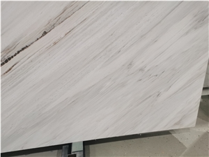Italy White Palissando Marble Tiles Slabs For Wall Cladding