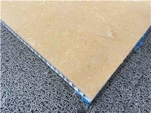 Yellow Limestone Honeycomb Core Panel