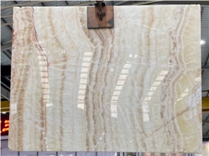 Ice Wooden Onyx Marble Slab And Tiles