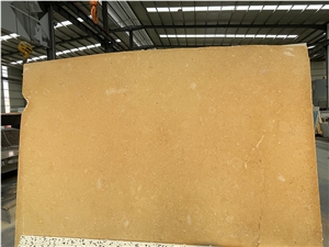 Yellow Sandstone Slab Or Tile For Outdoor Wall