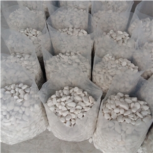 Natural White Pebble Stone For Decoration