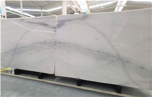 Bookmatch Vietnam Elegant White Marble Slabs