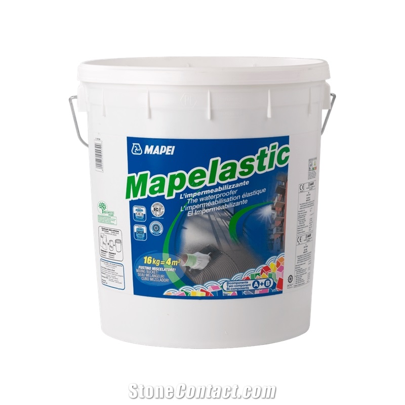 MAPELASTIC Two-Component Elastic Mortar For Waterproofing