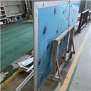 Aluminium Marble Azul Macaubas Quartzite Composite 3D Tile  