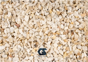 Marble Chips In Different Colors, Crushed Stone