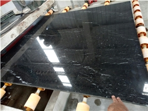  Nero Black Marquina Marble Slab Tile